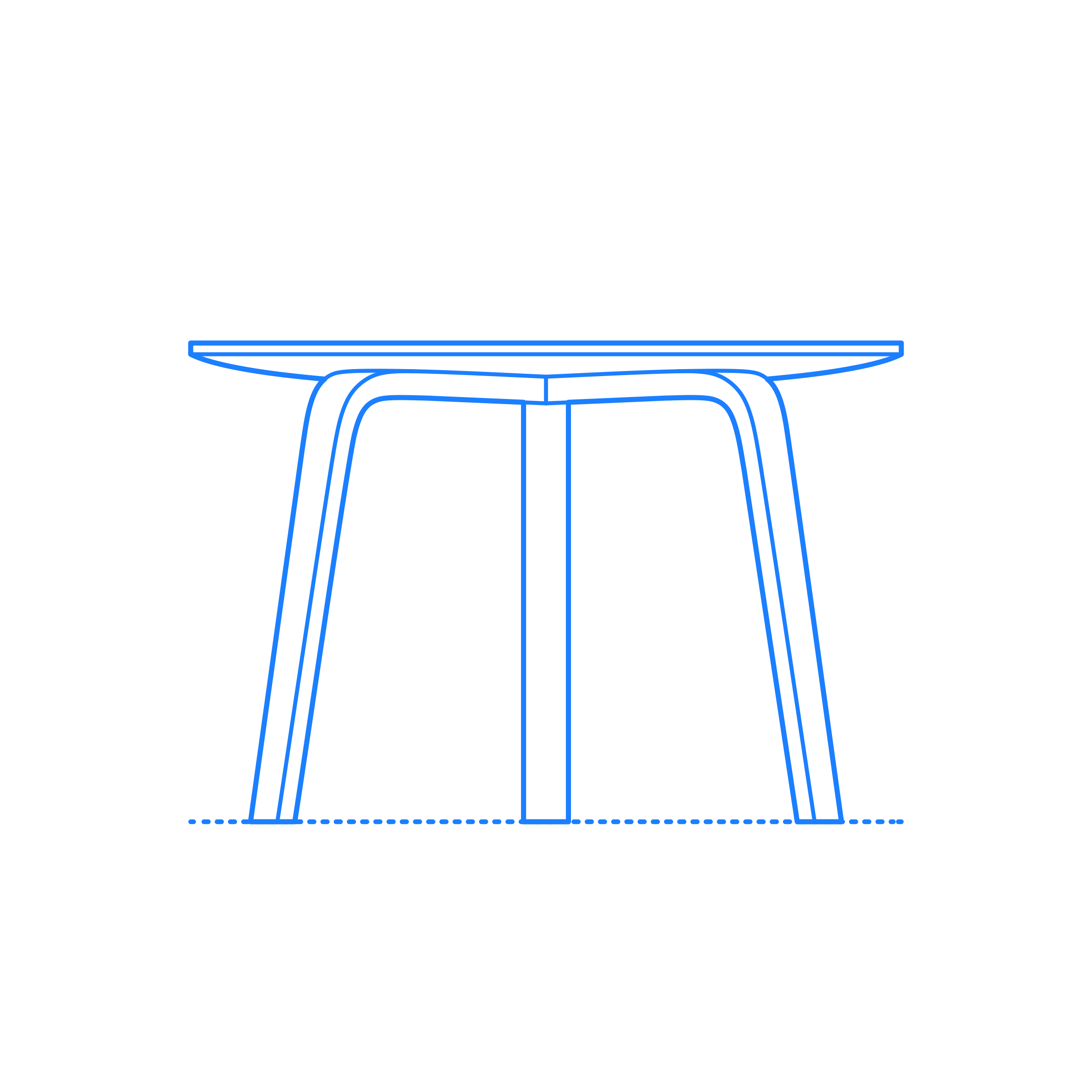 Furniture Coffee Tables Bella Coffee Table Outline Icon Svg Set Free Vectors